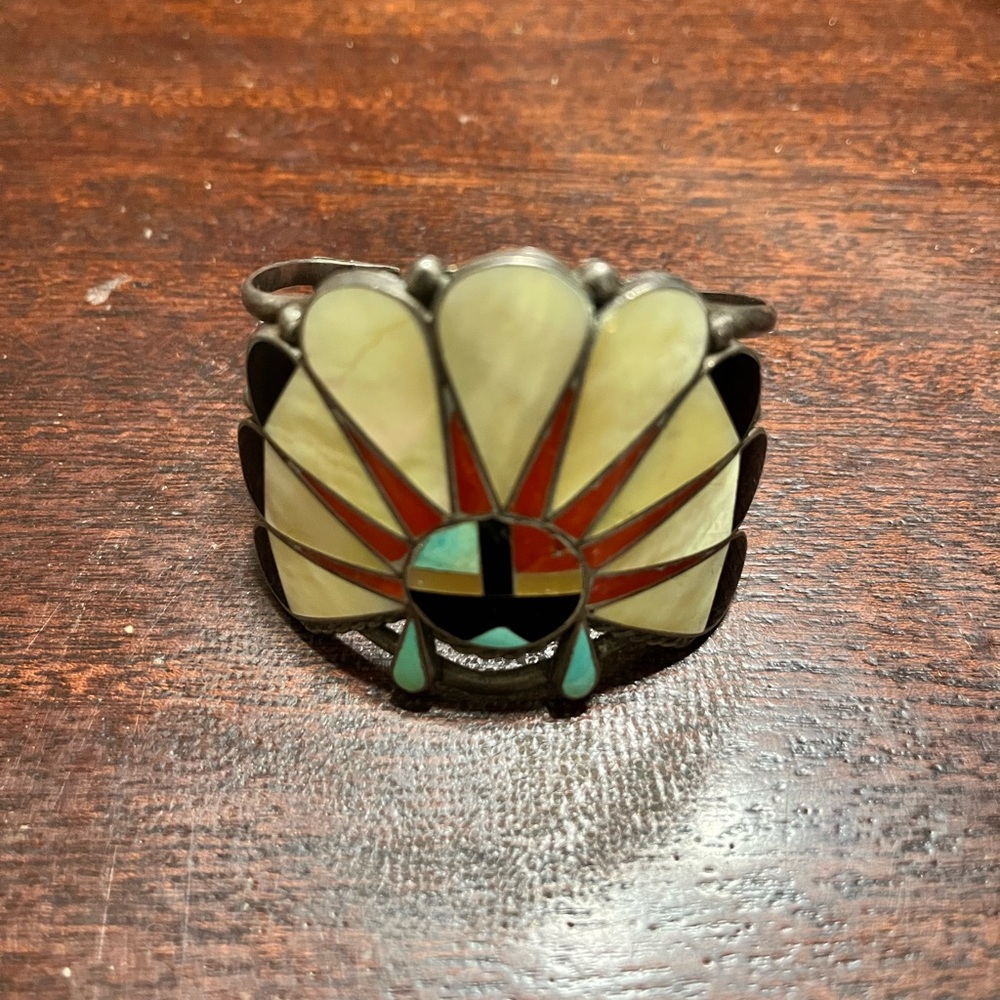 Elegant Multicolor Inlay Bracelet